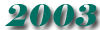 graphic of 2003